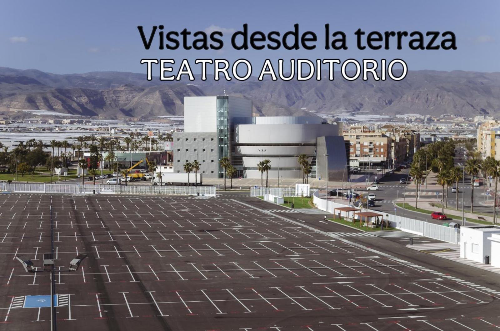 Atico Junto Al Teatro Auditorio De Roquetas De Mar Eksteriør billede