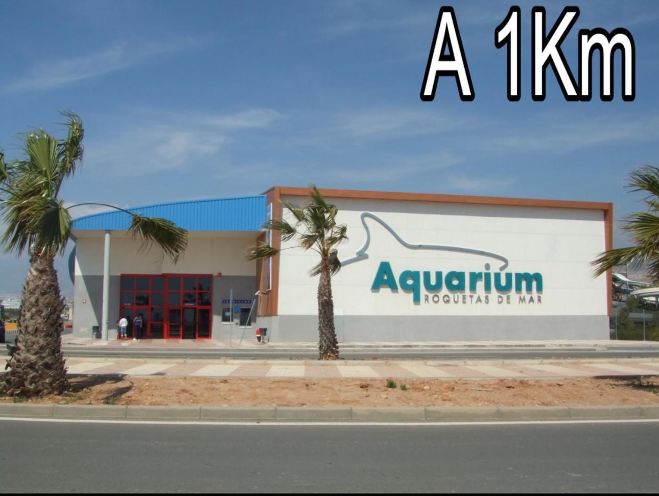 Atico Junto Al Teatro Auditorio De Roquetas De Mar Eksteriør billede